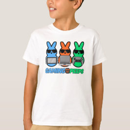 Gamen met mijn Peeps T-shirt