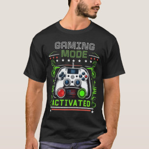 Gamen Modus Geactiveerd: Intense Groene Gamer T-shirt