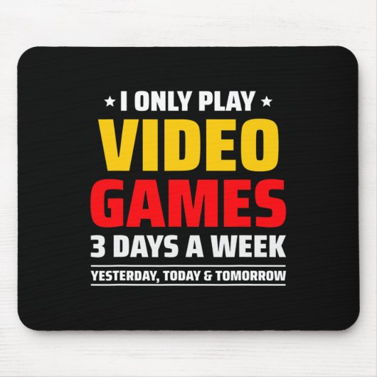 Gamen - Pc Console Gamen - Grappige Vi Muismat (Voorkant)