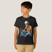 Gamen tot het graf t-shirt (Voorkant volledig)
