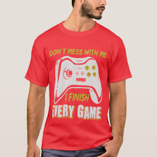 Gamen, val me niet lastig gamer videogespeel cadea t-shirt
