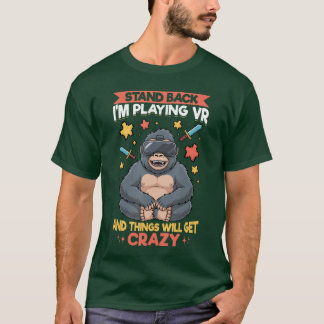 Gamen VR Gamer meisje T-shirt