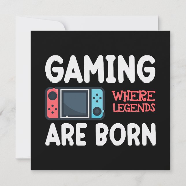 gamen waar legenden geboren worden (Voorkant)