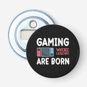 gamen waar legenden worden geboren button flesopener