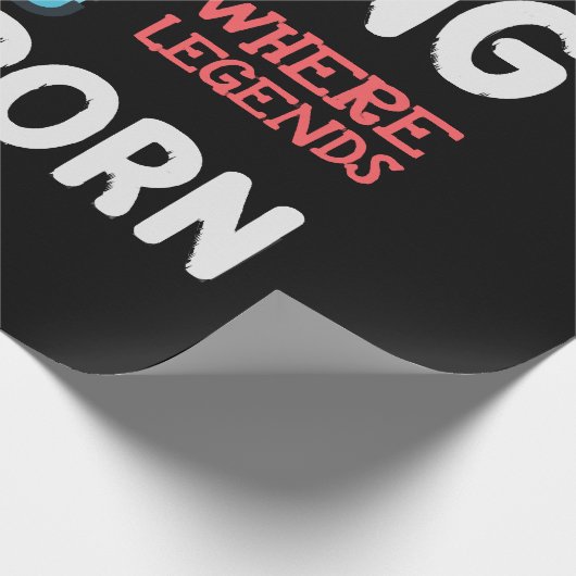 Gamen waar legendes geboren worden cadeaupapier (Hoek)