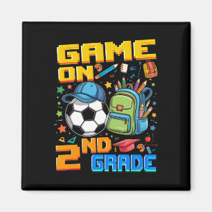 Gameon Second 2e klas voetbal Byck naar school P X Magneet