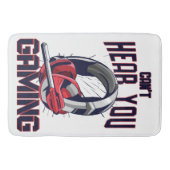 Gameontwerp met headset badmat (Voorkant)