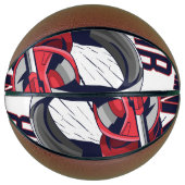 Gameontwerp met headset basketbal (Voorkant)