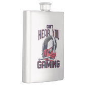 Gameontwerp met headset flacon (Rechts)