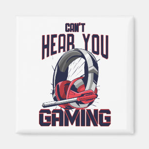 Gameontwerp met headset magneet