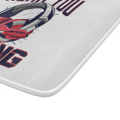 Gameontwerp met headset snijplank (Hoek)