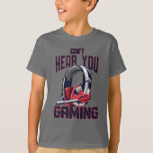 Gameontwerp met headset t-shirt (Voorkant)