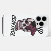 Gameontwerp met mindcontrol iPhone hoesje (Achterkant horizontaal)