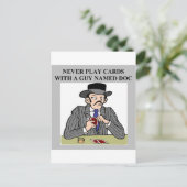 gameontwerp voor brugpokerkaarten briefkaart (Staand voorkant)