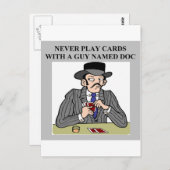 gameontwerp voor brugpokerkaarten briefkaart (Voorkant / Achterkant)