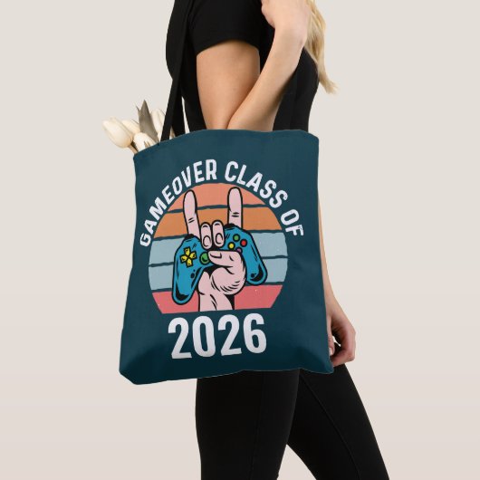 Gameover Klasse van 2026 Tote Bag (Dichtbij)