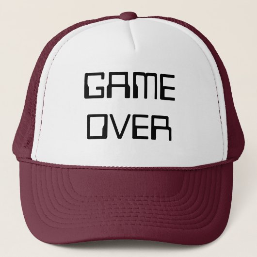 GAMEOVER TRUCKER PET (Voorkant)