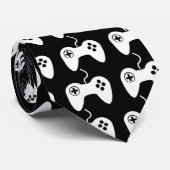 Gamepad Analogs Symbool Stropdas (Opgerold)