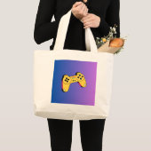 Gamepad Bag Grote Tote Bag (Voorkant (product))