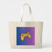 Gamepad Bag Grote Tote Bag (Achterkant)