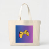 Gamepad Bag Grote Tote Bag (Voorkant)