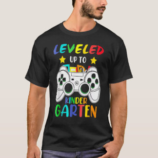 Gamepad op niveau naar de kleuterschool terug naar t-shirt