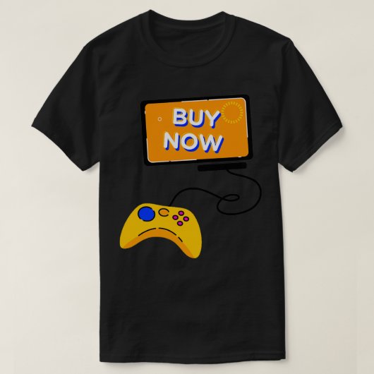 Gamepad T-shirt (Design voorkant)