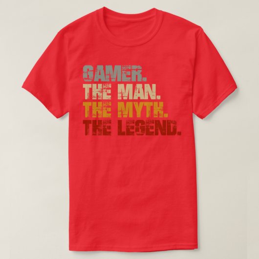 Gamer (1) t-shirt (Design voorkant)
