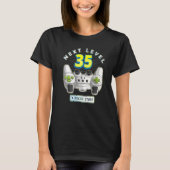 Gamer 35th Birthday Next Level 35 Game Controller T-shirt (Voorkant)