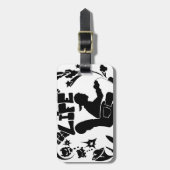 Gamer 4 Life Bagagelabel (Voorkant verticaal)