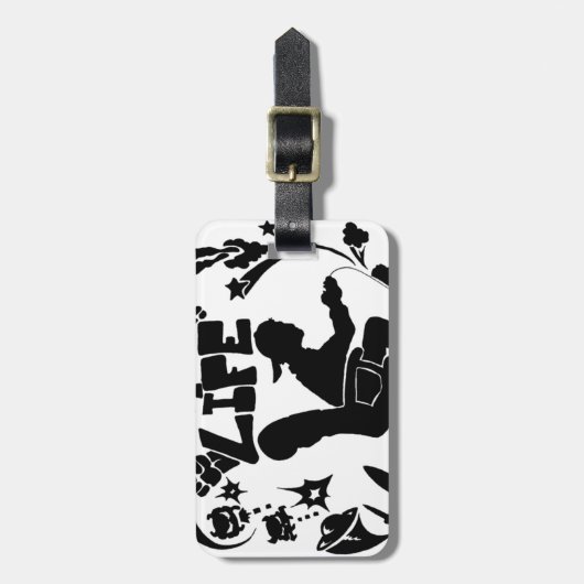 Gamer 4 Life Bagagelabel (Voorkant verticaal)