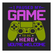 GAMER 7 PERFECT POSTER (Voorkant)