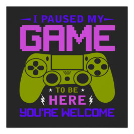 GAMER 7 PERFECT POSTER