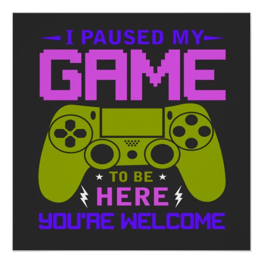 GAMER 7 PERFECT POSTER (Voorkant)