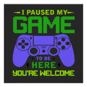 GAMER 7A PERFECT POSTER (Voorkant)