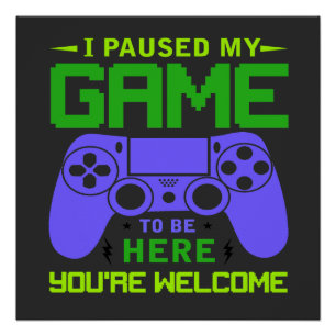 GAMER 7A PERFECT POSTER