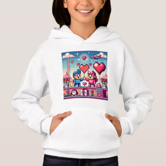 Gamer 8 bit Valentijnsdag (Voorkant)