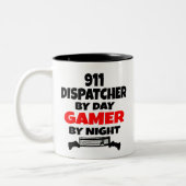 Gamer 911 Dispatcher Tweekleurige Koffiemok (Links)