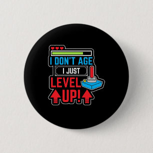 Gamer alleen maar omhoog ronde button 5,7 cm