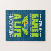 Gamer Am A Gamer Legpuzzel (Horizontaal)