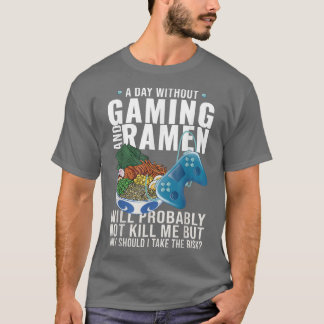 Gamer Anime Japanse noodle Ramen T-shirt