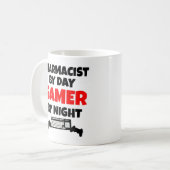 Gamer apotheker koffiemok (Voorkant links)