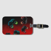 Gamer Art Gaming Controller Bagagelabel (Voorkant (horizontaal))
