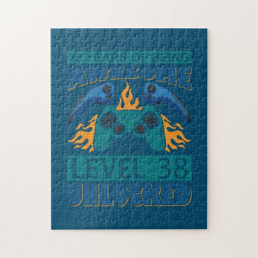 Gamer Art Level 38 ontgrendeld Legpuzzel (Verticaal)