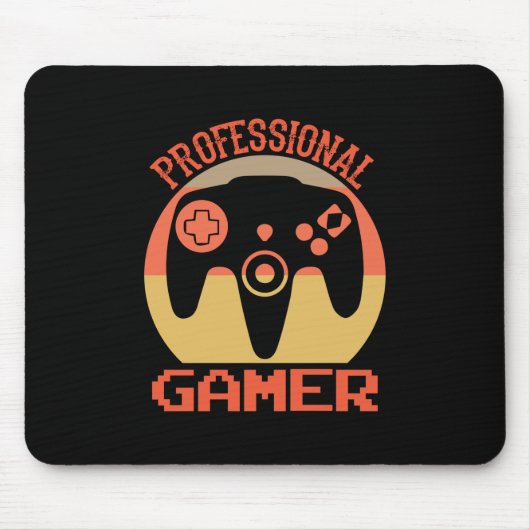 Gamer Art Professional-gamer Muismat (Voorkant)