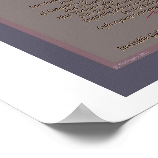 GAMER AWARD POSTER (Hoek)