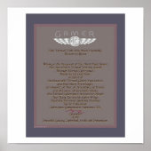 GAMER AWARD POSTER (Voorkant)