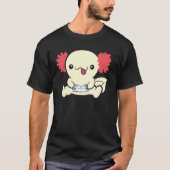 Gamer Axolotl Video Games Axolotl Gamesalotl T-shirt (Voorkant)