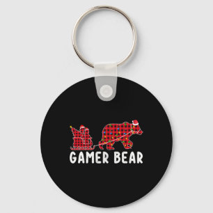 Gamer Beer Slede Kerst Familie Matching Xmas P Sleutelhanger