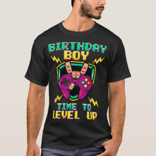 Gamer Birthday Funny Gift Boy T-shirt